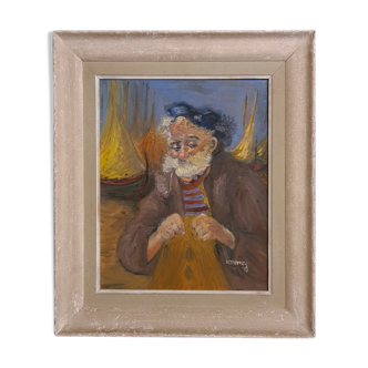 Painting the fisherman