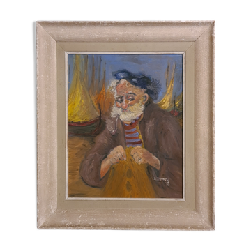 Painting the fisherman