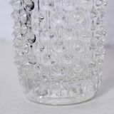 Sklo Union glass vase 1970
