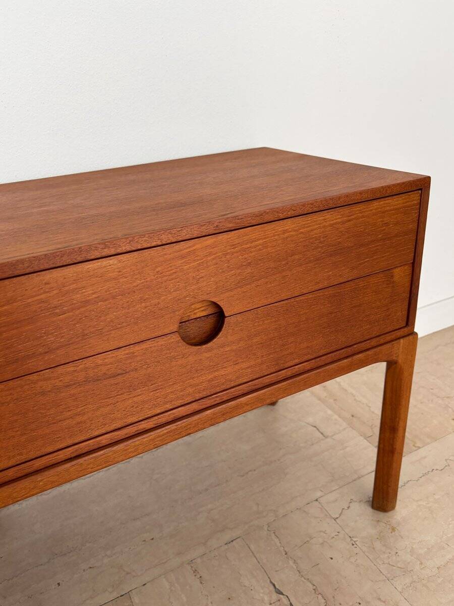 Scandinavian Teak Nightstands by Kai Kristiansen for Aksel Kjersgaard, Denmark, 1960s, Set of 2