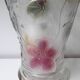 Vase capucine décoré Luminarc vintage (25cm) A1