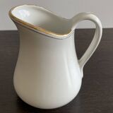 Jug or charming small vase, porcelain MEHUN, France