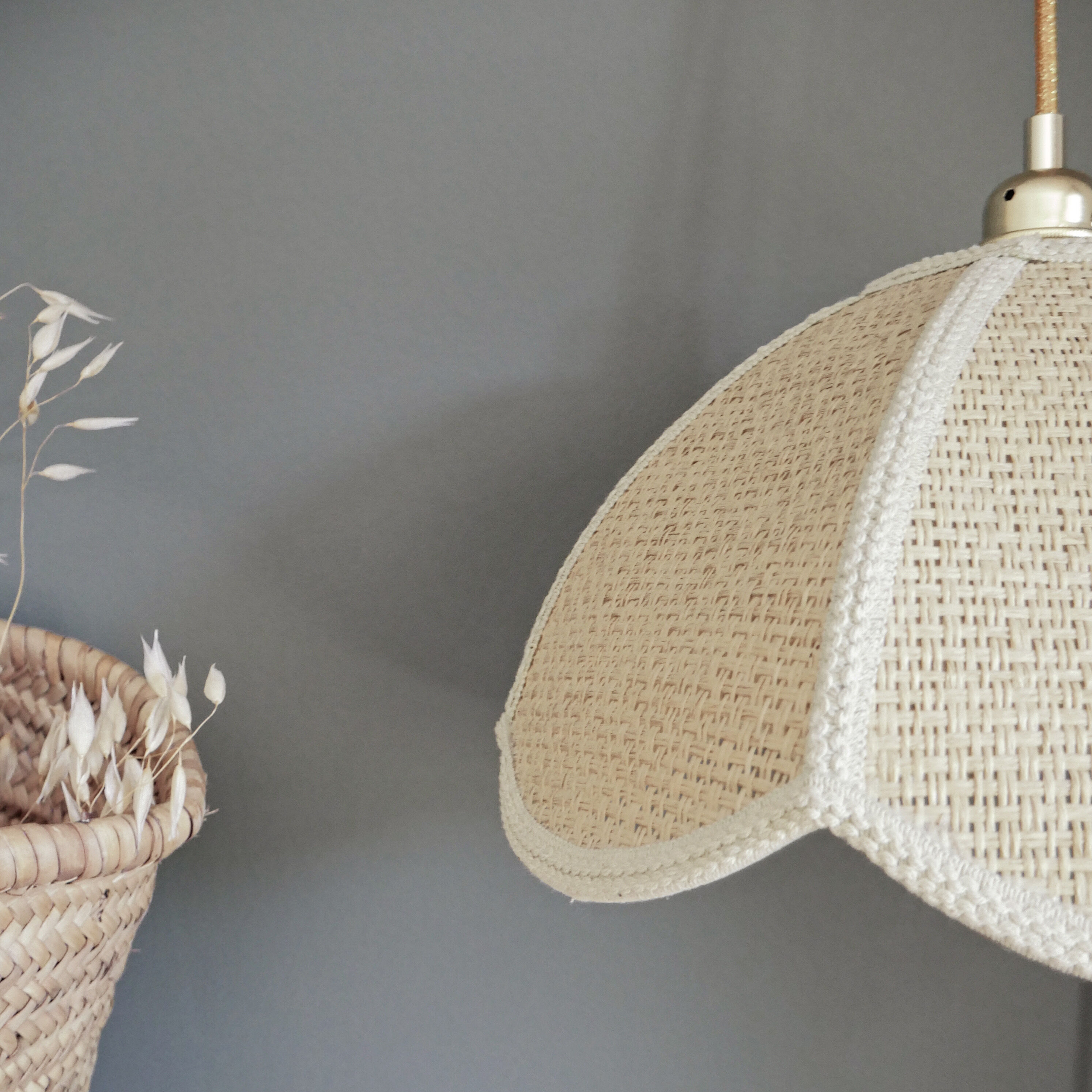Natural fiber suspension