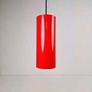 Minimalist Pipeline Pendant Lamps by Ole Pless Jørgensen for Nordic Solar, 1970s, Set of 2