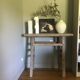 Console en orme massif