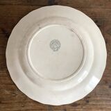 Old iron earth dish, Pavot model