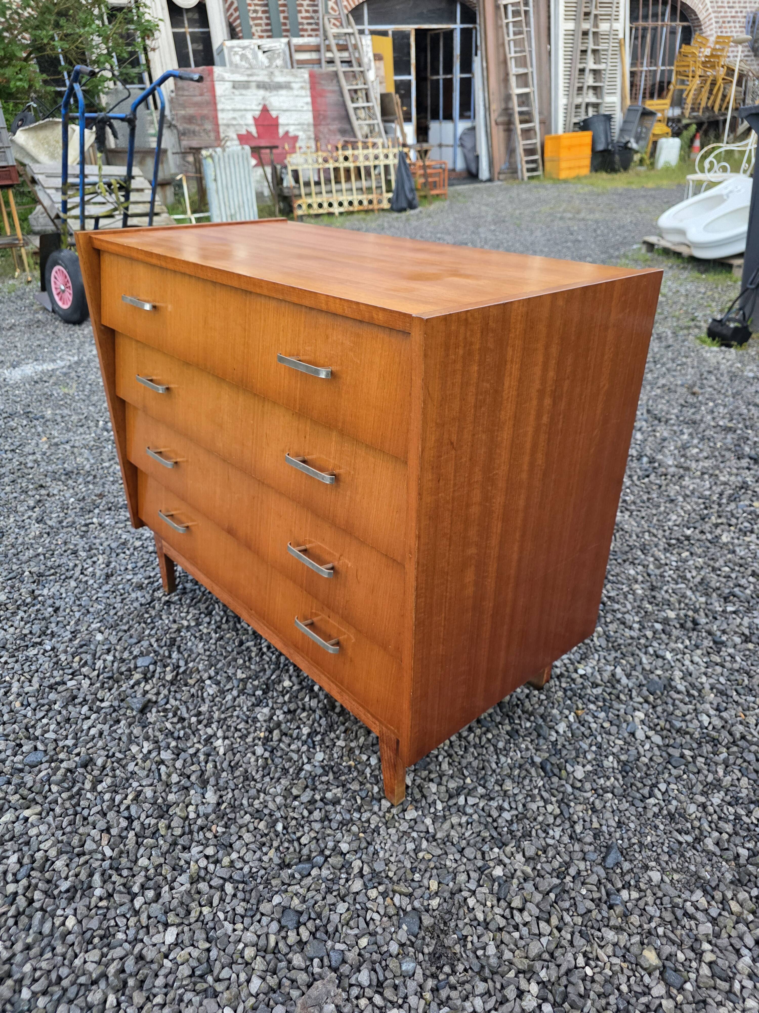 Vintage teak commode from the 1960s.