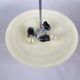 Mid Century Glass Pendant by Napako, Czechoslovakia, 1960's