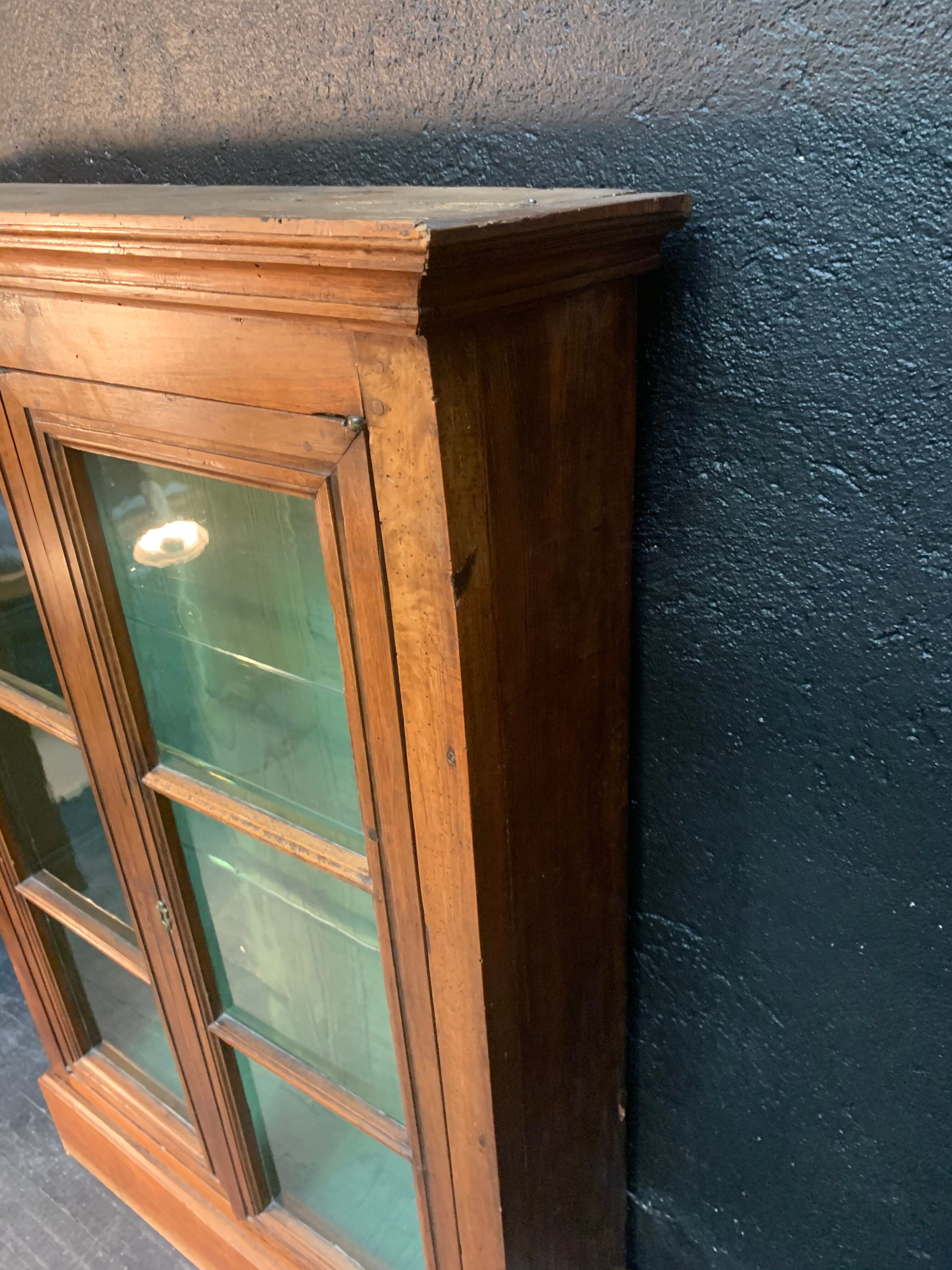 Former 19th century wooden window.