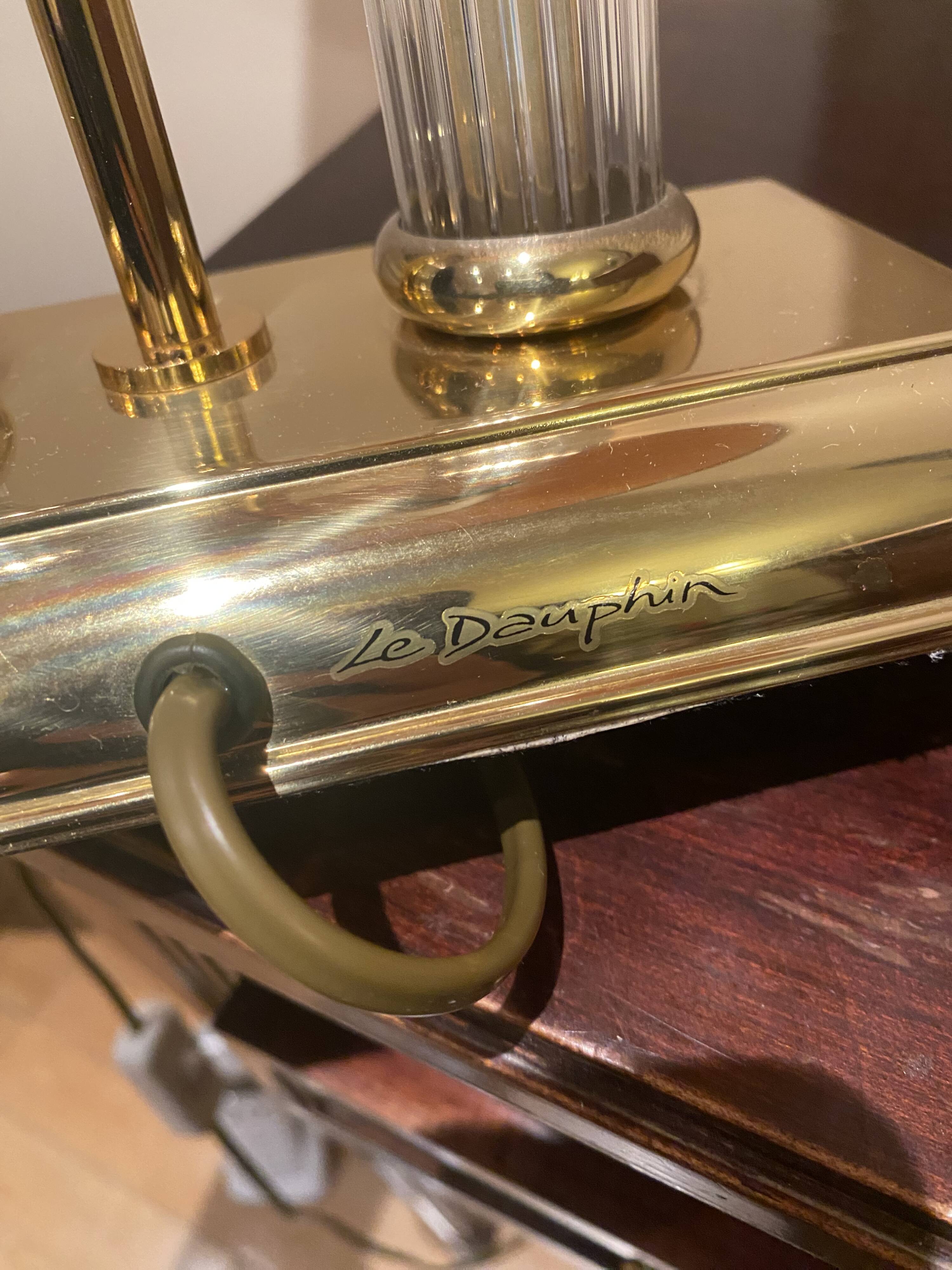 Hollywood Regency Le Dauphin Hot Water Bottle Lamp