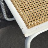 Set of 4 Cesca b32 model chairs in white dining chair