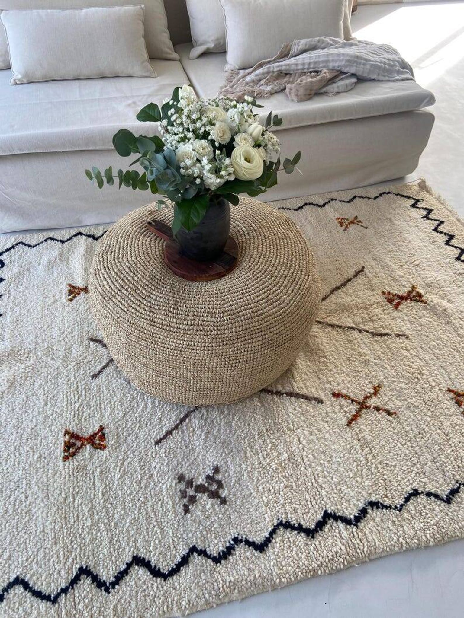 Mini handmade rug 100cmx200cm