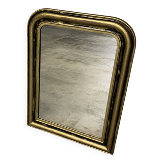Antique Louis Philippe style mirror with gilding