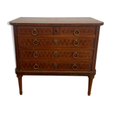 Marquetry chest of drawers