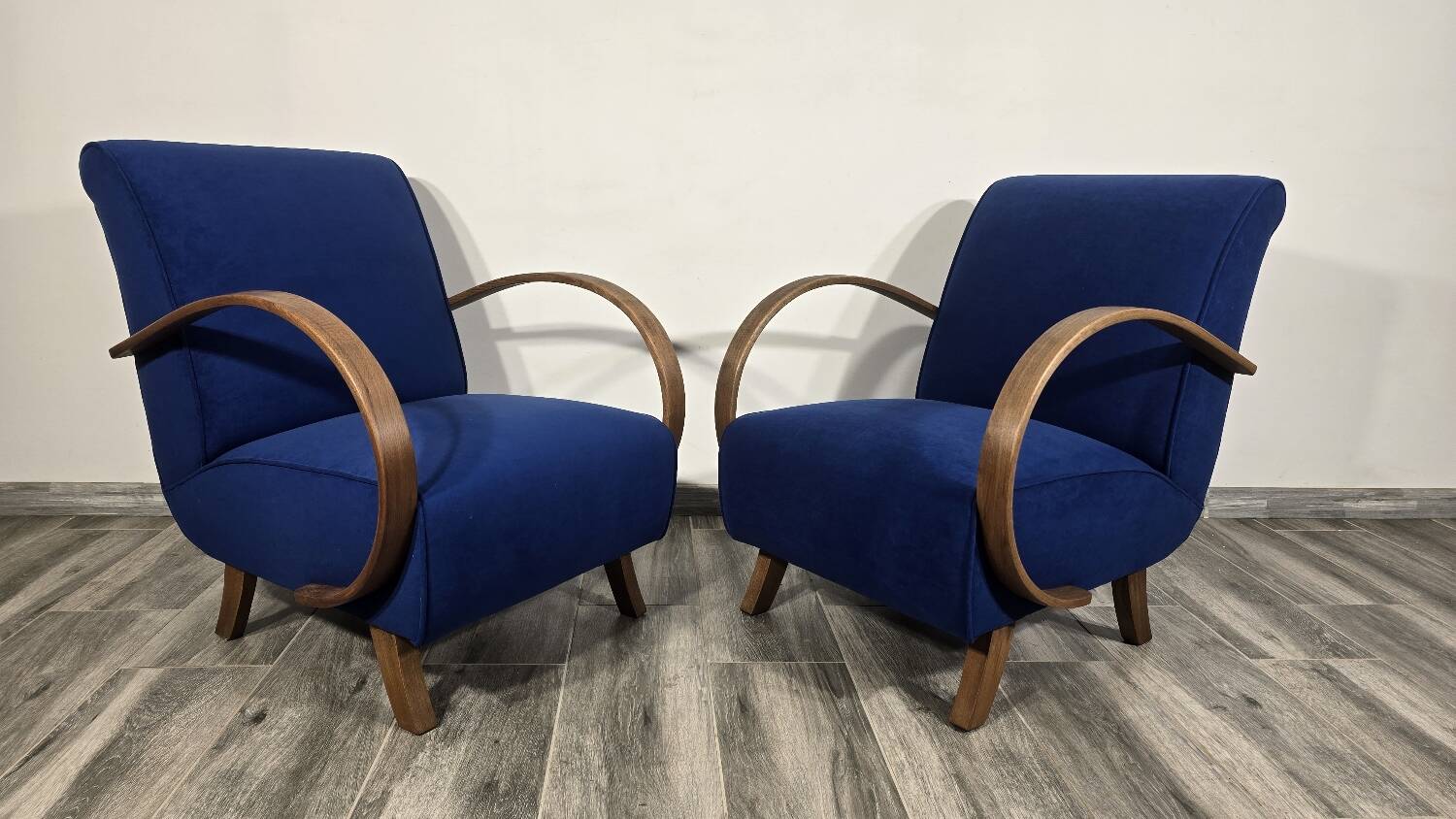 Lounge Chairs from Jindrich Halabala, 1940s, Set of 2