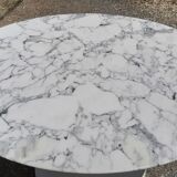 Table Tulip by& Eero Saarinen marble Calacatta, Knoll