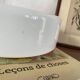 Large antique wall lamp with white opaline glass ceiling light 25 cm