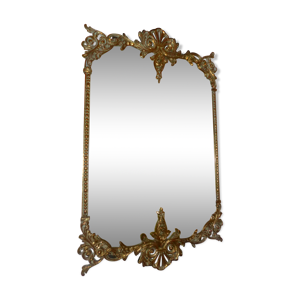 miroir en bronze  époque