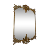 Mirror in bronze era XIX 61x38cm
