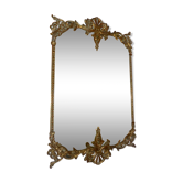 Mirror in bronze era XIX 61x38cm