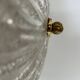 Pair of vintage wall lights, pine and Murano glass, Italy 1980