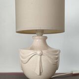Longwy Lamp - Michelle Férec - Cracked Ceramic - 1980s