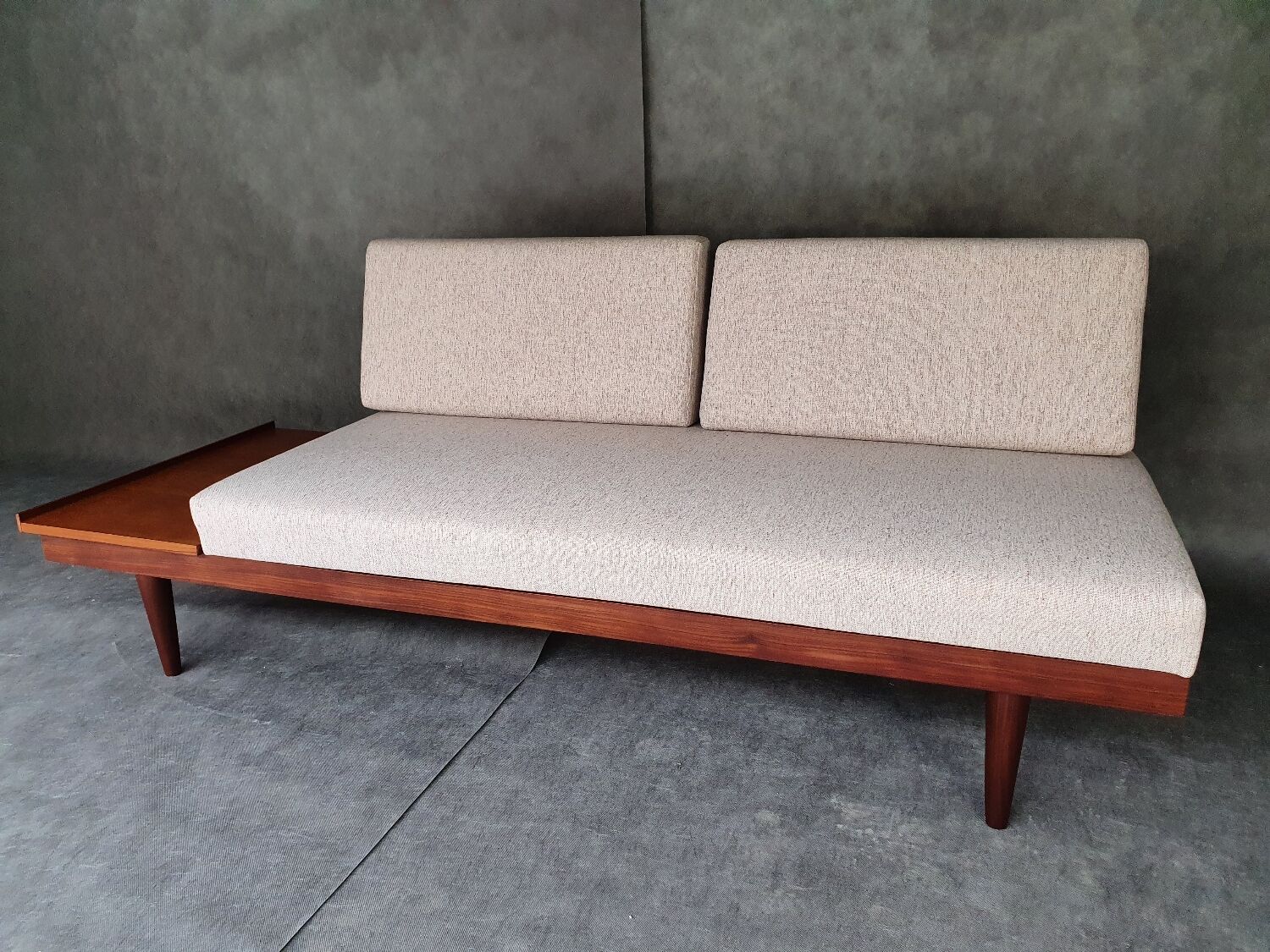 Teak daybed sofa by Ingmar Relling, Vintage Scandinavian 1960s