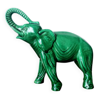 Art Deco ceramic elephant from Saint Clément