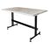 Vintage Carrara marble coffee table, Italy 1960