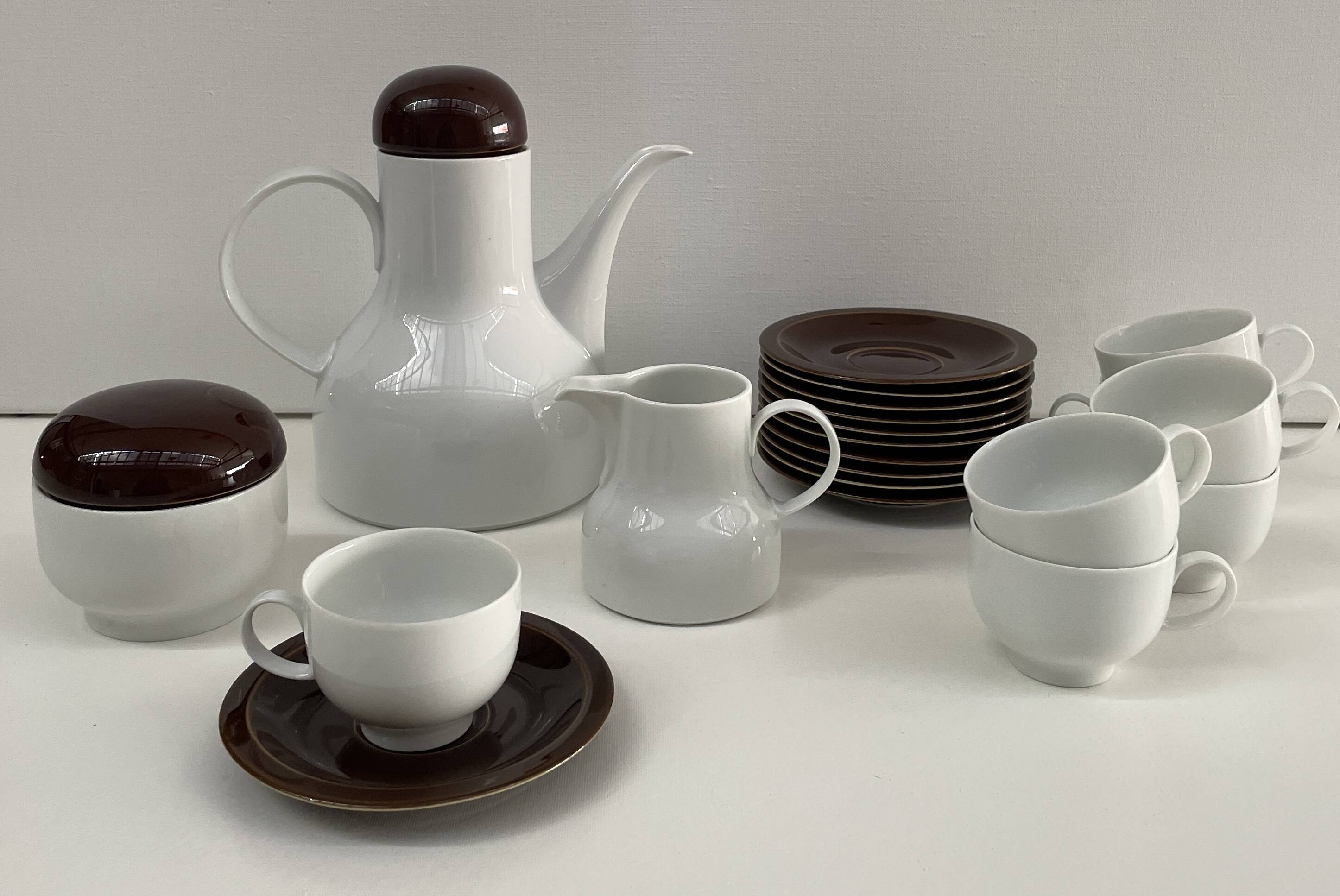 Coffee Service - Porcelain - 1970 design - Furstenberg Manufacture