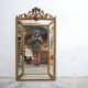 Old Napoleon III louis XV style mirror with parecloses 162cm x 90cm