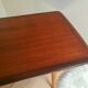 Table basse albert's Tibro Suède en tek 1960