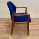 Suite de 4 fauteuils design 1950 "Hartmut Lhomeyer".