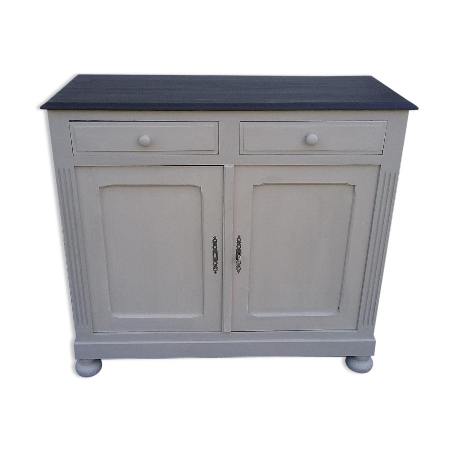 Vintage grey buffet