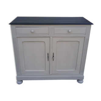 Vintage grey buffet