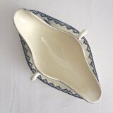 Antique ironstone sauceboat “Summer” Clairefontaine