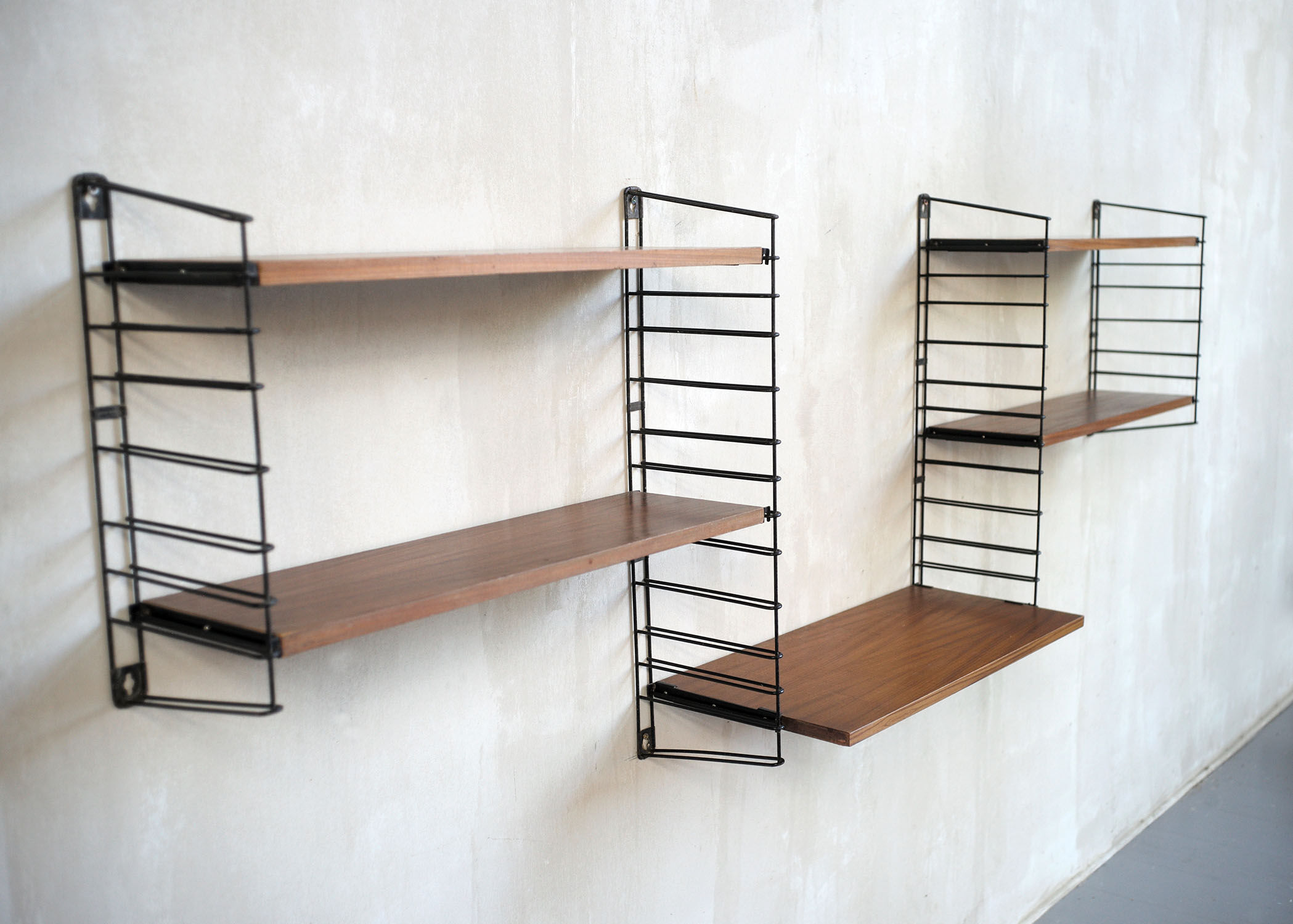 Tomado Holland wall-mounted bookcase/desk 1960