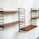 Bibliothèque/bureau murale Tomado Holland 1960