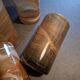 Set of 4 hand-blown glasses