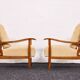 Paire de fauteuils vintage – Attributés à Károly Nagy, Hongrie, années 1940