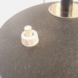 Designer desk lamp 1950, lacquered metal and chrome.