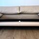 Maralunga leather sofa by Cassina