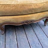 Louis XV style armchair/bergère from the early 20th century.