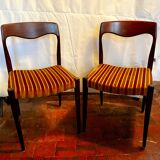 Pair of Scandinavian chairs