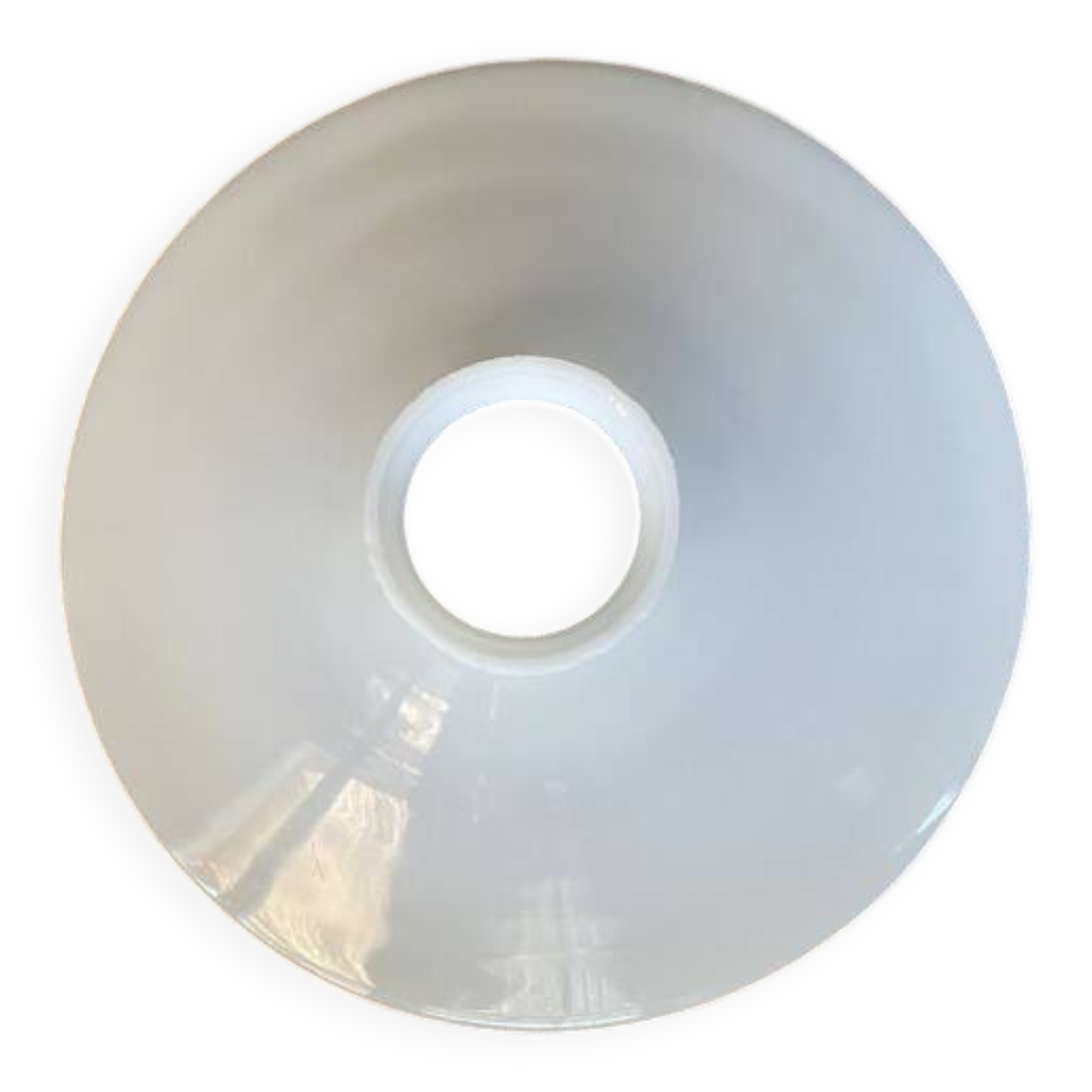 White opaline lampshade