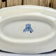 Old Gien rooster peony dish 1938/1960