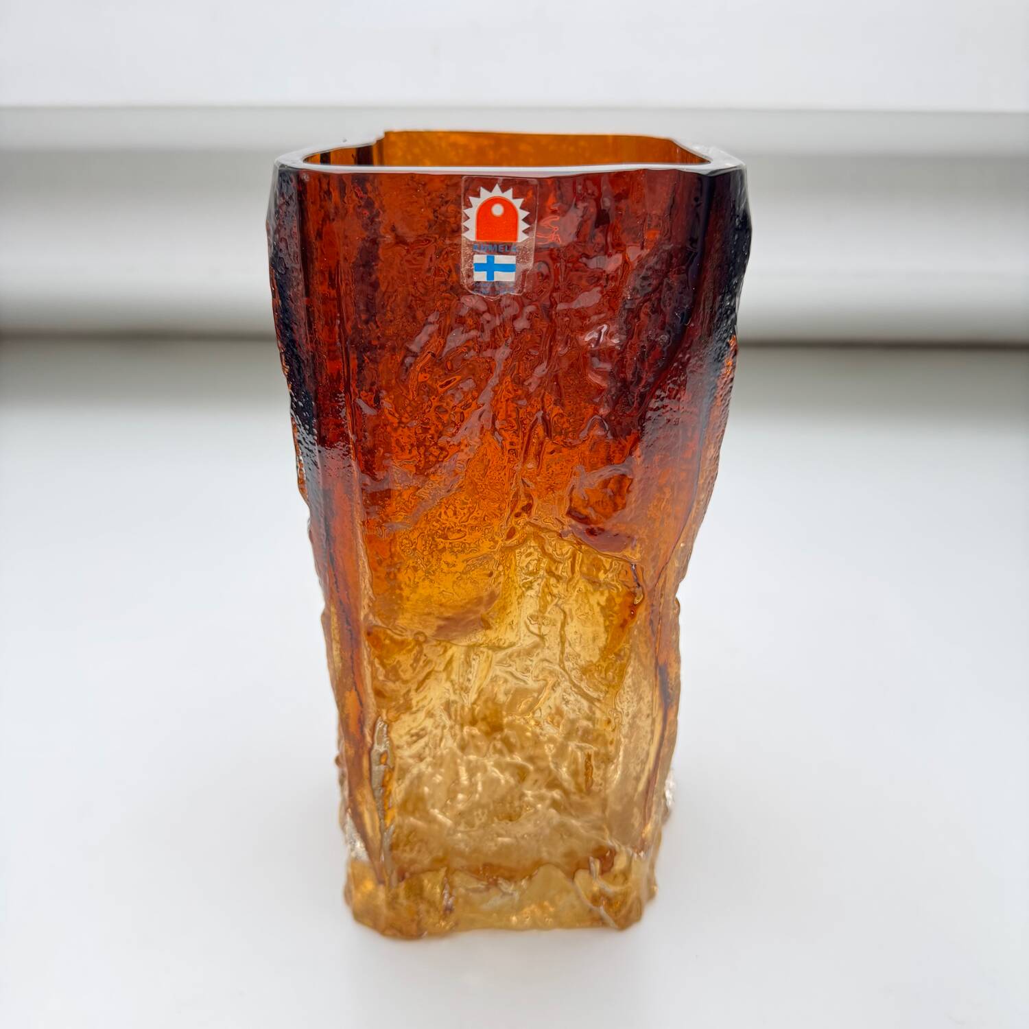 Kumela Glass Vase Kat Blomqvist Riihimaki