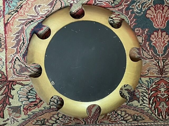 Mirror sun gilded wood 1960