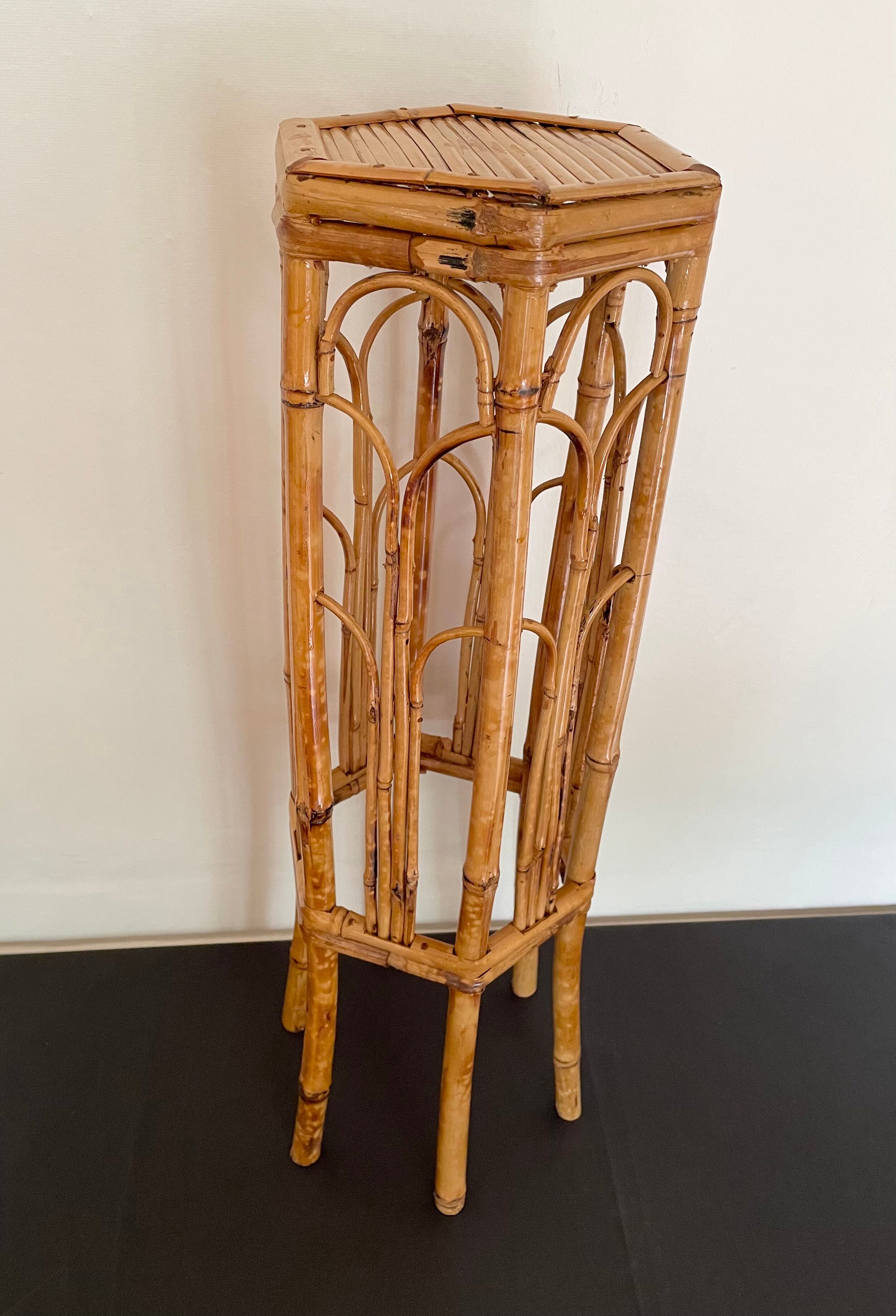 Selette bambou brûlé