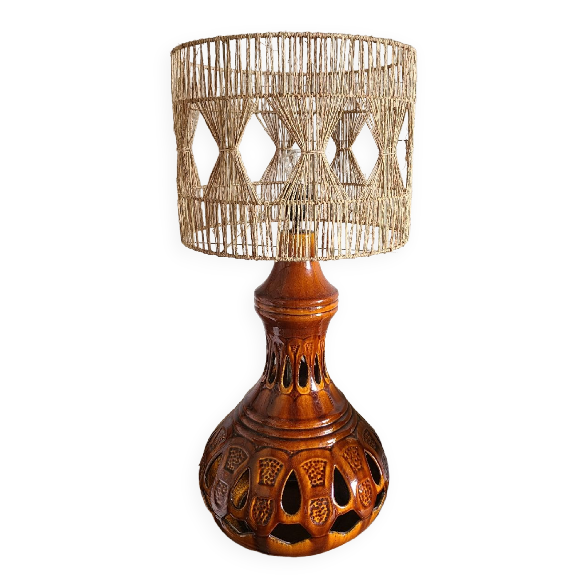 Vintage ceramic lamp